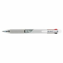 마이펜 마이볼 3색볼펜 0.5mm 그레이