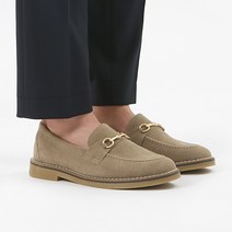남성용 스웨이드 U팁 웰슨 로퍼 4cm TY2589