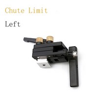 원형톱가이드 조기대 마이터 레일 스 레일 제한 t 슬롯 포지셔너 t 레일 스 슈트 리미터 목공 diy 수공구, 왼쪽