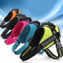 애완동물 Truelove 파스텔 애견 산책 멜빵XL, 애견멜빵XL／블랙