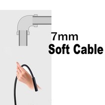 배관내시경카메라 관로탐지기 하수구 정화조 산업용 내시경 카메라 USB c타입 안드로이드 내시경 카메라 7, 01 Black_05 10m