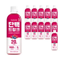 헤이바디 단백드링크, 330ml, 12병