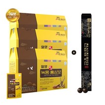 일양약품 발효녹용홍삼보 뉴질랜드산 발효 녹용 6년근 홍삼, 3개월 (70ml x 90포)