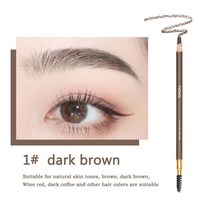 Nova-노벨 눈썹 강화제 연필 메이크업 전문 영구, 한개옵션1, 02 1 dark brown
