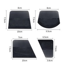 차량용 썬팅 필름 무접착 시트지 TOFAR-비닐 애플리케이터 윈도우 틴팅 도구 키트 자동차 보호 PPF 스퀴지 포장 탄소 고무 스크레이퍼 유리 와이퍼, [06] 4pcs Kit 2, 기아