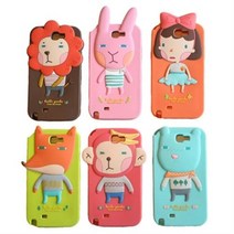 [로마네] 헬로긱스 갤럭시노트2 말랑말랑케이스, 루시(소녀)