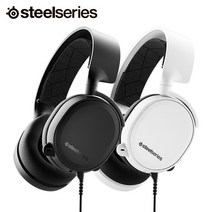 스틸시리즈 Arctis 3 유선 게이밍 헤드셋, HS-00010, WHITE