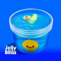 [ 젤리블리스 ] 둥둥오리 지글리 물젤리 워터 점섞슬 점토 액체괴물 액괴 장난감 슬라임, 230ml