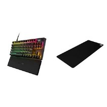 스틸시리즈 USB Apex Pro TKL 기계식 게이밍 키보드 OLED 스마트 디스플레이, 유선, 에이펙스 프로 TKL 2023, 키보드 + 게임 표면