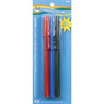 Dritz Clothing Care 82624 Marking Kit with Clear Stencil and Red Blue Green Ink Pens, 1