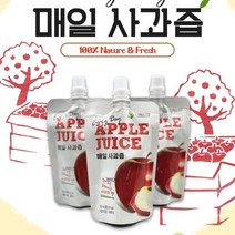 어린이 아기 사과즙 25포 안심마개 제천 충주 사과 100% 국내산 NFC 착즙 생 과일 쥬스 주스