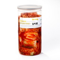 광주 김치타운 김치가 맛있는 정휴선 포기(배추)김치캔 500g 1kg, 1개