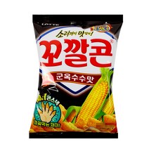 롯데제과 꼬깔콘 군옥수수맛, 134g, 6개