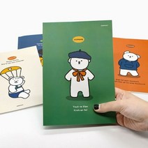 공책 학생 직장인 유선 미니 노트 제본 공책 바인더노트-72394EA, 본상품선택