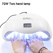 72W SUN5 Pro UV 램프 LED 네일 드라이어 모든 젤 광택 태양 빛 적외선 센서 스마트 타이머 10 30 60 초 디스플레이, CHINA_72W SUN5 PRO
