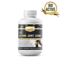 [유비바이오] 브이원 조인트 존(녹용 그린머슬 글루코사민 상어연골) 360캡슐, 360캡슐 1개