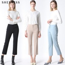 쉬즈미스 [쉬즈미스] 먼슬리 솔리드 데일리 팬츠