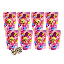 서주 레인보우 젤리 46g 구슬 모양 무지개 젤리, 8개