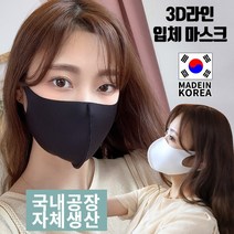 잇진 국내생산 3D입체마스크 10장 남녀공용 대형 패션마스크