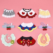 크림펫 강아지 케이프 고양이 넥카라 스카프 30종 반다나 빕, 1-1. 요정-S, 1개
