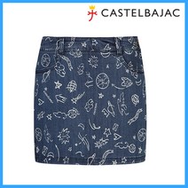까스텔바작 봄 여자 여성골프웨어 골프치마 청치마 BGASCU504IL