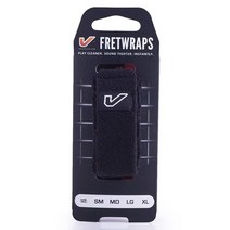 Gruv Gear 프렛랩 스트링 뮤터 1팩 S 블랙 (FW-1PK-SM)120472, Maple