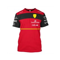 남자머슬핏반팔 머슬핏 카라티 2022 새로운 f1 레드 팀 티셔츠 남성 익스트림 스포츠 레이싱 슈트 스트리트 패션 포뮬러 원 오버 사이즈 티셔츠