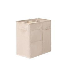 햄퍼 빨래함 빨래통 요가 매트 정리 세탁 바구니 폼 롤러 스트랩 저항 밴드 코너 보관용 홈 체육관 보관 랙, 01 Beige XL