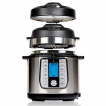 Emeril Everyday 5.7L(6쿼트) 압력 에어 프라이어 5피스 액세서리 팩 실버, 6 QT with 5 Pc Accessory Pack