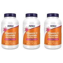 나우푸드 비타민 C 아스코르브산 비건 vegan 파우더 454g 3개