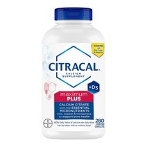 Citracal 맥시멈 플러스 구연산칼슘 + D3 280정