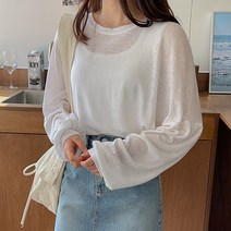 바잉몰 여성 설레는밤 루즈핏 린넨 티셔츠 -4color