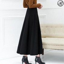 동자언니 여성용 루나스 간절기 롱치마