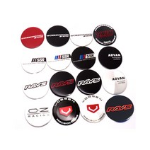 레이싱 휠캡 휠커버 SSR RAYS ADVAN WORKEMOTION VOSSEN VOLK OZ 휠 튜닝 액세서리, (13)ADVAN실버 45