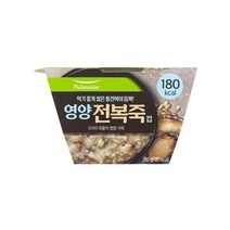 풀무원 식사대용 영양 전복죽_컵 1인 (260g) 아침 야식 환자식 부모님식사 혼밥 간단요리 다이어트, 14개