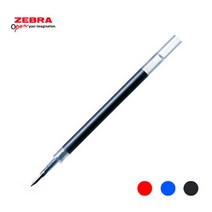 제브라 ZEBRA ]중성 볼펜사라사 중성펜 심 리필 JF 사라사클립리필, 10개, 1.0mm 흑색