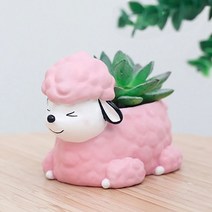 ROOGO 루고 화분 잠자는 강아지 푸들