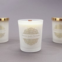 비단장이 프리미엄 아로마 소이캔들, 블랙체리&사케, 포장안함/우드심지, 90ml, 1개