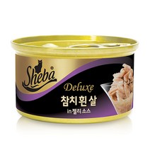 쉬바 고양이 캔 85g (24개입), 1개, 참치 흰살