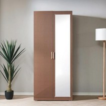 바보사랑 로데 LPM 800 거울 옷장 (장롱 이불장).노하우(무료배송), 베이지