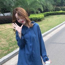 가바바 여성 후드집업 프리한 디자인의 감성적 데일리 긴팔 티셔츠 G39304