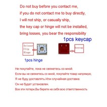 노트북수리키트 키 가위 클립 힌지 MSI GE62 GE63 GS63 GS65 캡 키보드 체인 고무, [03] 1 keycap Hinge