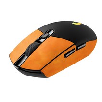 Logitech G304 용 초박형 편안한 땀 방지 마우스 미끄럼 그립 테이프, orange