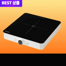 파워쿡 저소음 1구 인덕션 휴대용 캠핑용 16인치