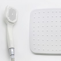 길이 조절 가능한 선반형 레인 샤워기 수전, 선반형 화이트