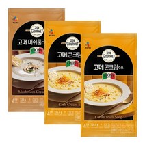 CJ 고메 크림수프 12팩 혼합세트 (콘크림8 + 머쉬룸4)., 상세페이지 참조, 상세페이지 참조, 상세페이지 참조