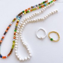 담수진주 캣츠아이 원석 비즈 팔찌 반지 만들기 비즈공예재료 매듭공예 악세사리부자재, 캣츠아이1줄(약98개)