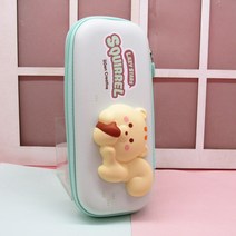 필통 필통 일정 스트레스풀기 귀여운 애니매이션 애니멀 스타일링 대용량 EVA아이디어 다용도 선물포장, T07-다람쥐 스트레스풀기 필통