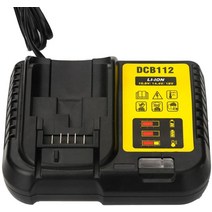 디월트충전기호환 Dewalt 배터리용 배터리 충전기 4.5A DCB118 10.8V 12V 14.4V 18V 20V DCB200 DCB101 DCB115 DCB107 DCB105, [04] DCB112 EU, 1개