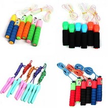 줄넘기 색동줄넘기 다이어트 스포츠용품 요가, 카운터 줄넘기(랜덤)